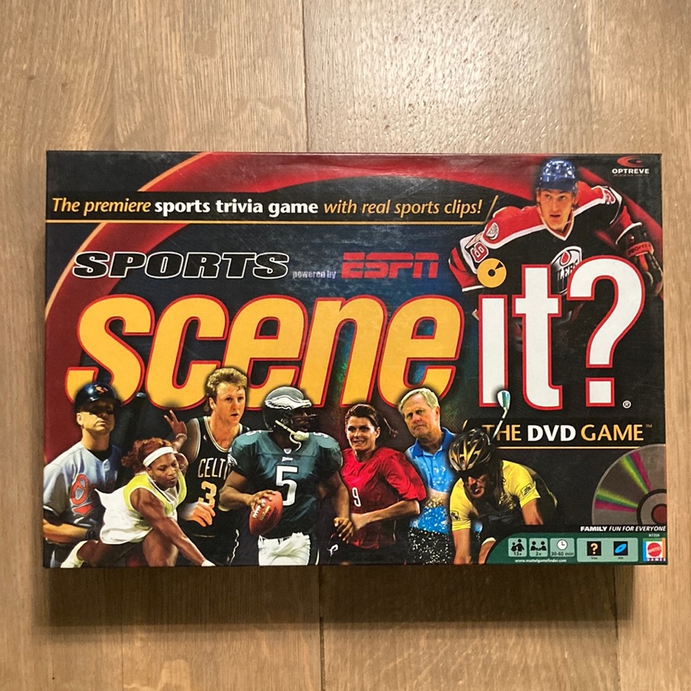 Scene it? Sports Edition Board Game